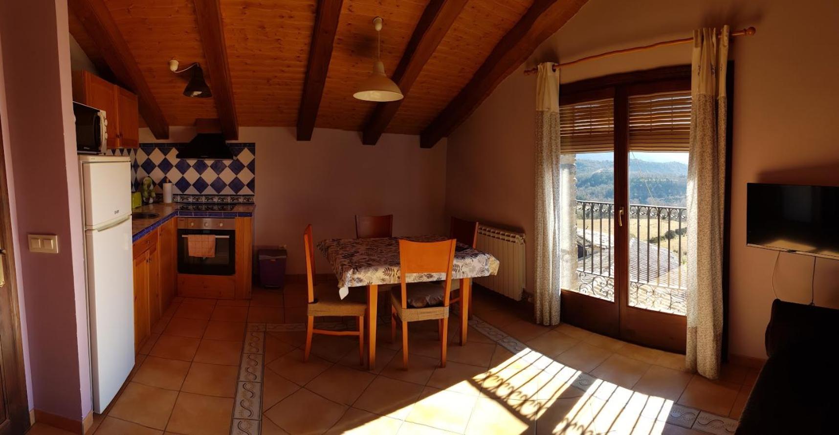 Apartamento Casa Cavero Almazorre Luaran gambar